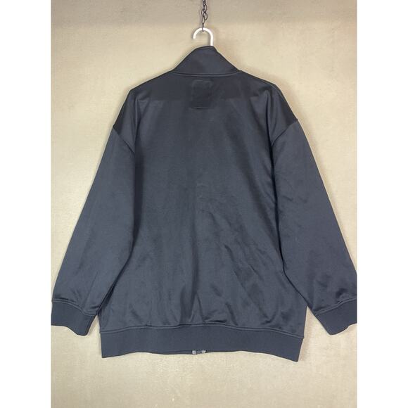 Ecko Unltd Track Jacket Mens 3XL Black Embroidered Full Zip Hip Hop Streetwear - Picture 10 of 11
